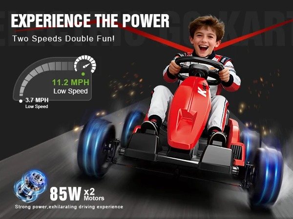 Two speeds. One serious ride.